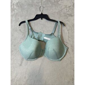 Cacique Lightly Lined T-shirt Bra Blue 42DD